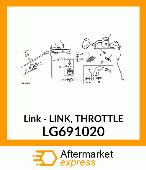 Link Throttle LG691020