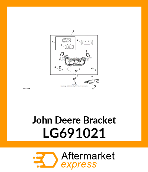 BRAKCET, CHOKE CONTROL LG691021