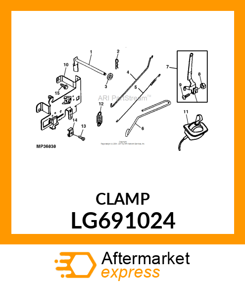 CLAMP, CASING LG691024