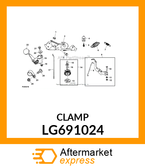 CLAMP, CASING LG691024