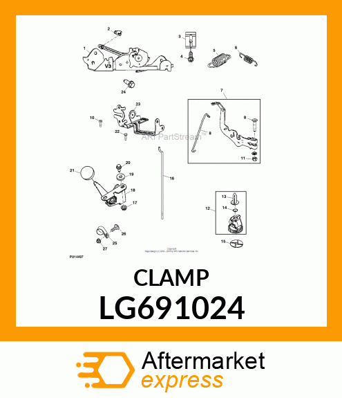 CLAMP, CASING LG691024