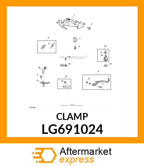 CLAMP, CASING LG691024