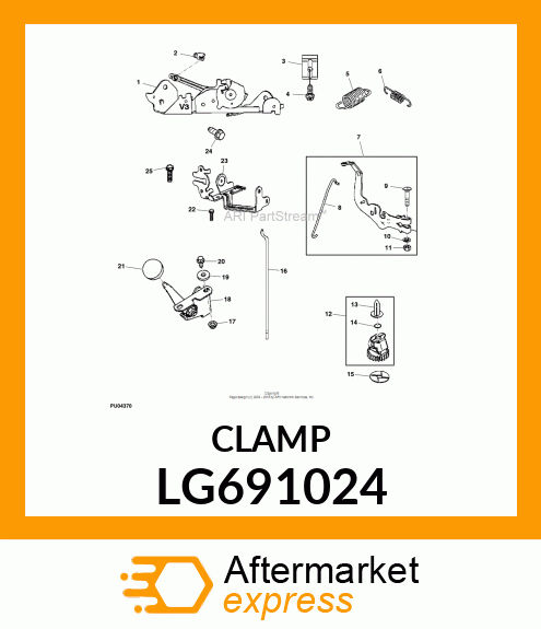 CLAMP, CASING LG691024