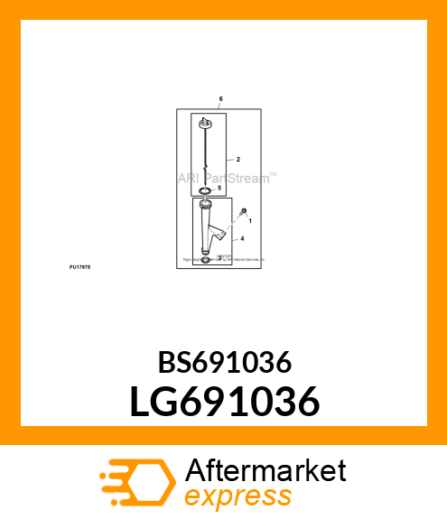 DIPSTICK, OIL LG691036