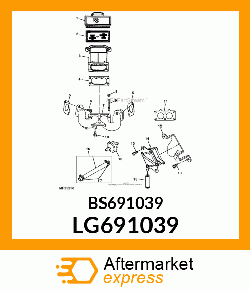 BRACKET, PUMP LG691039