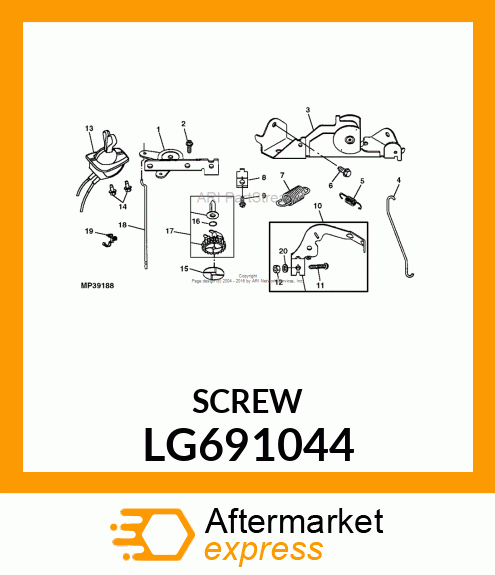 SCREW LG691044