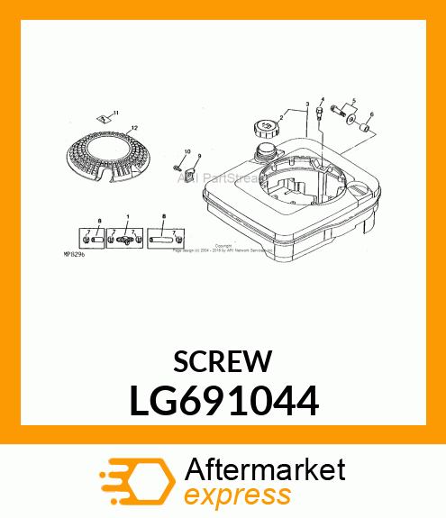 SCREW LG691044