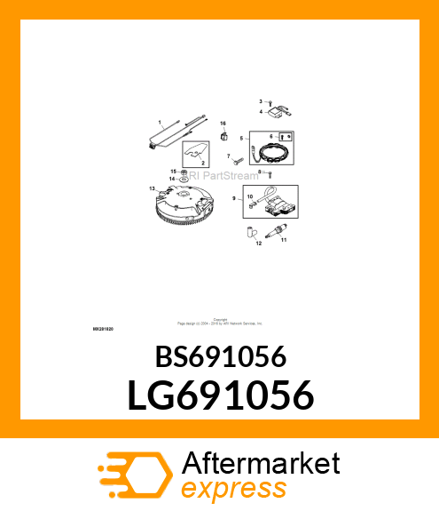 WASHER, FLYWHEEL LG691056