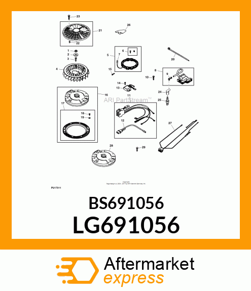 WASHER, FLYWHEEL LG691056