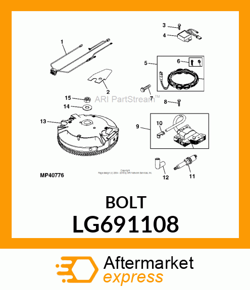 SCREW # LG691108