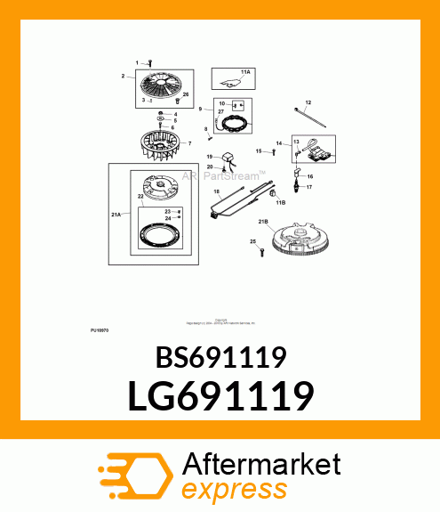 BOLT, CARRIAGE LG691119