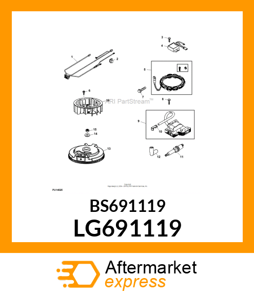 BOLT, CARRIAGE LG691119