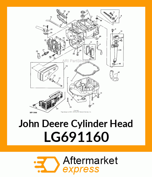 CYLINDER HEAD LG691160