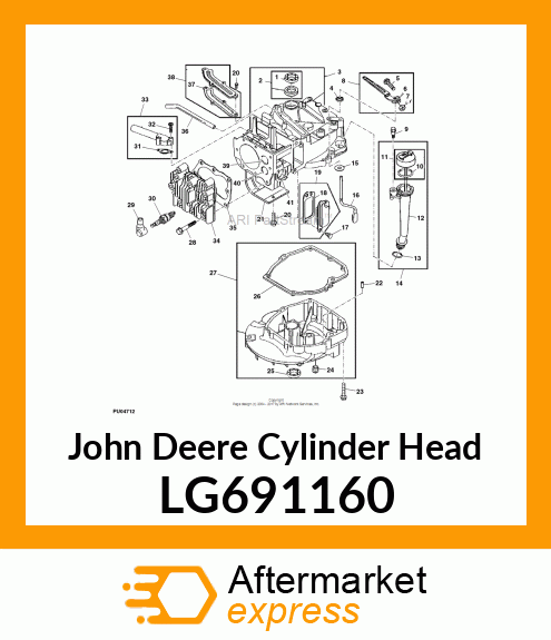 CYLINDER HEAD LG691160