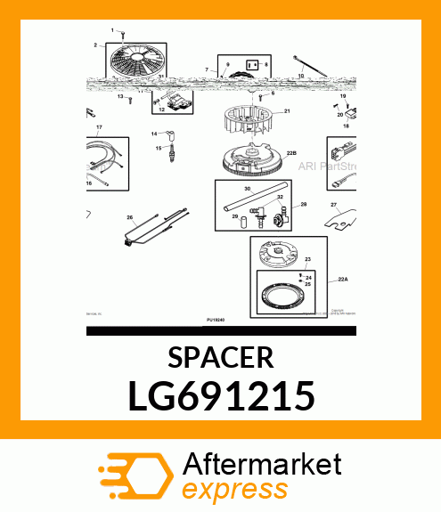 SPACER LG691215