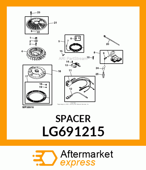 SPACER LG691215