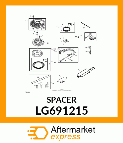 SPACER LG691215