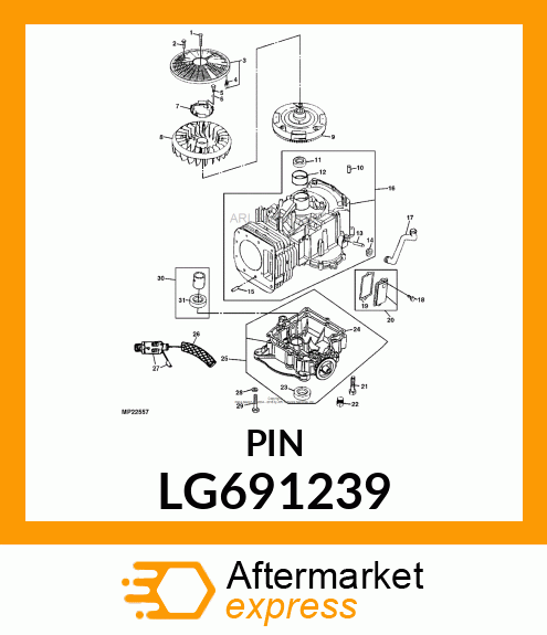 Pin Counterweight LG691239