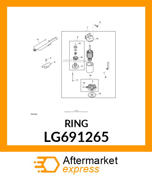 RETAINER LG691265