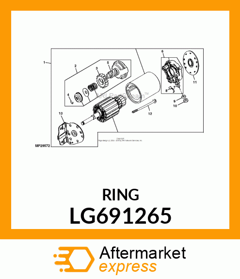 RETAINER LG691265