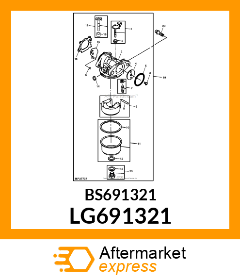 WASHER, FOAM LG691321