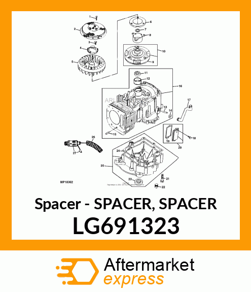 Spacer LG691323