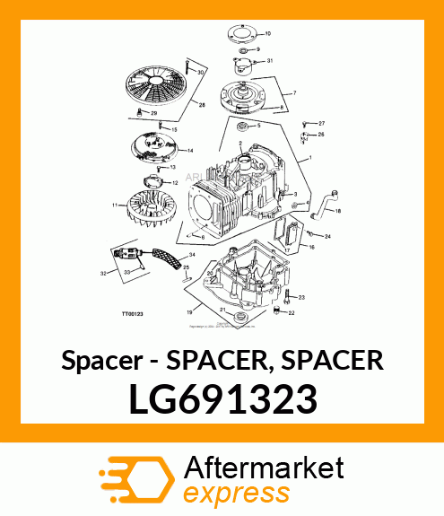 Spacer LG691323