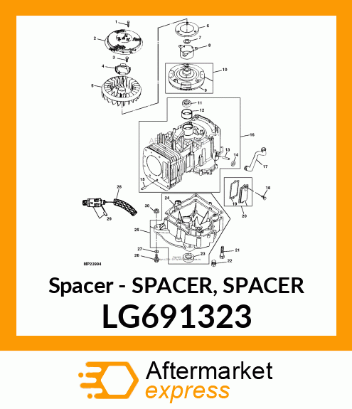 Spacer LG691323