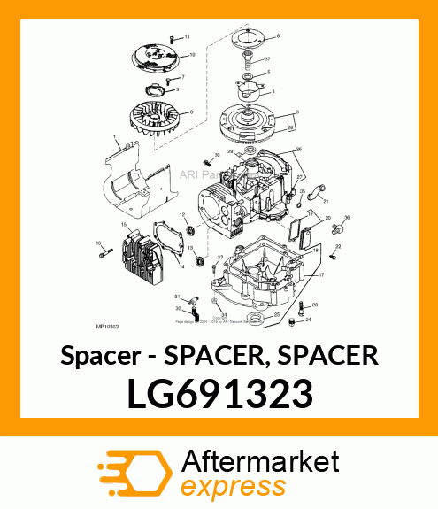 Spacer LG691323