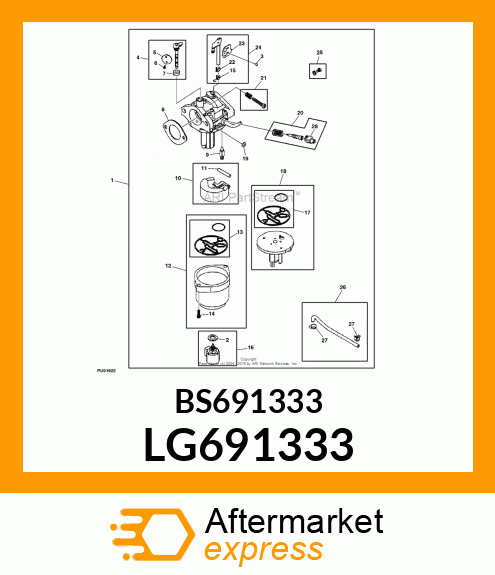 CAP, LIMITER LG691333