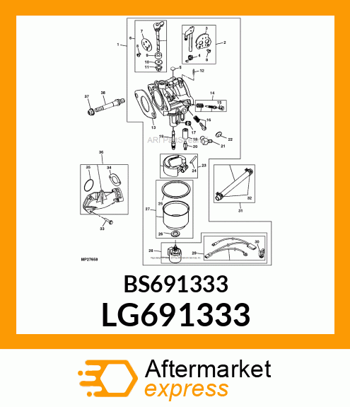 CAP, LIMITER LG691333