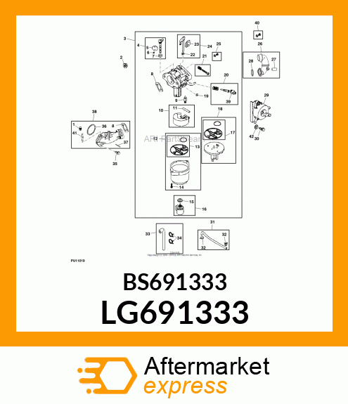 CAP, LIMITER LG691333