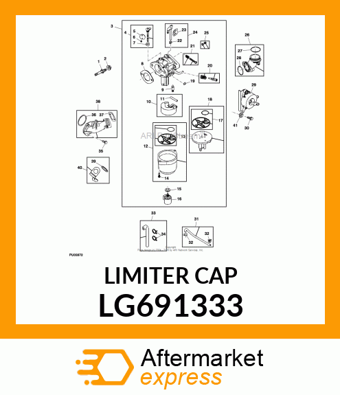 CAP, LIMITER LG691333