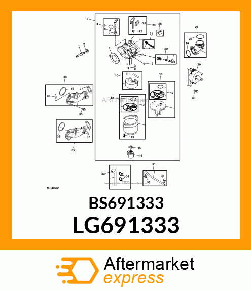 CAP, LIMITER LG691333