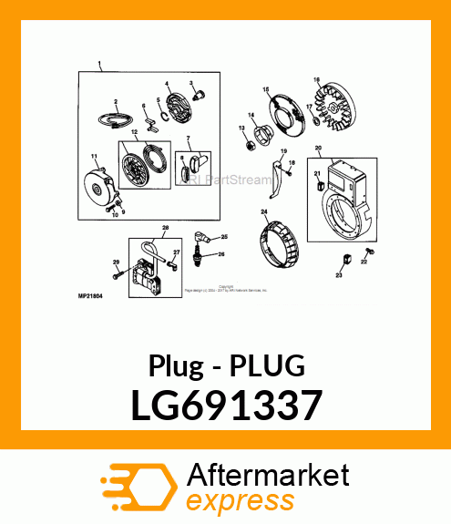 Plug LG691337