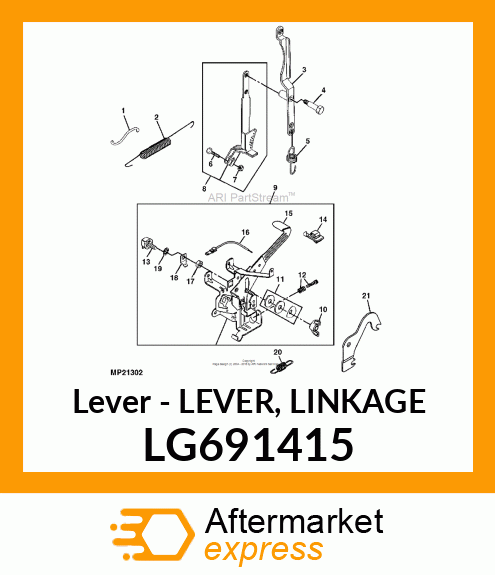 Lever Linkage LG691415