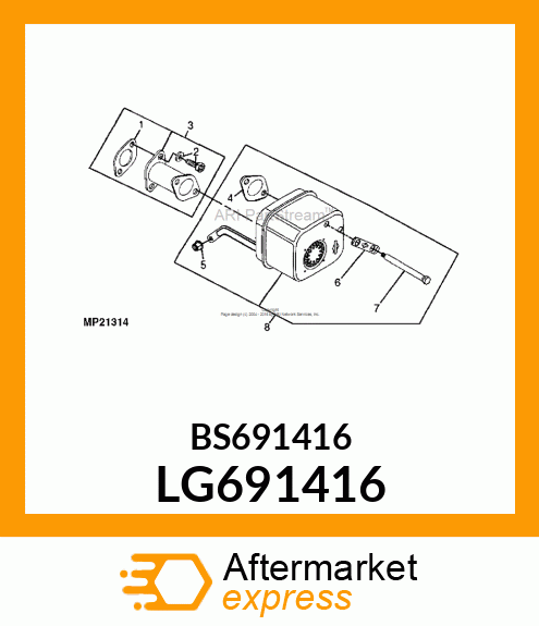 Screw LG691416