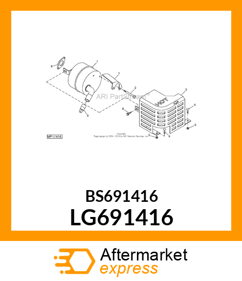 Screw LG691416