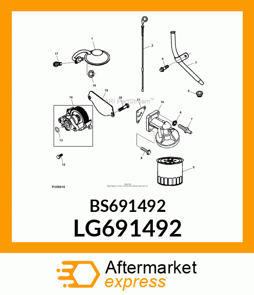 SCREW, HEX LG691492