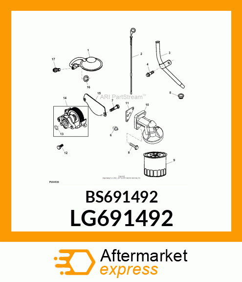 SCREW, HEX LG691492