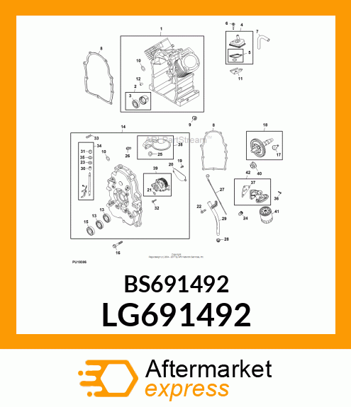 SCREW, HEX LG691492