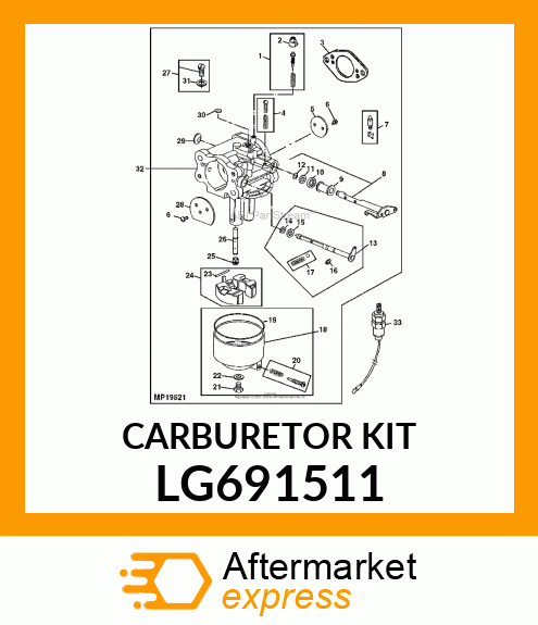 Screw - SCREW, BOWL MOUNTING LG691511