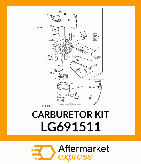 Screw - SCREW, BOWL MOUNTING LG691511