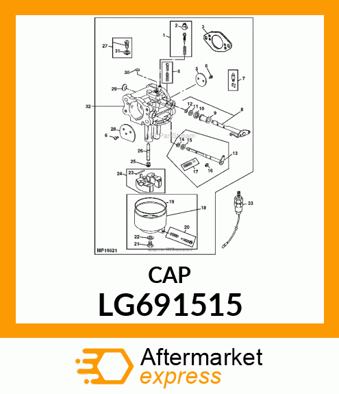 CAP, LIMITER LG691515