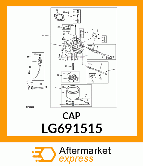 CAP, LIMITER LG691515