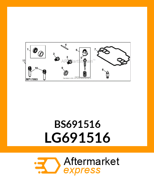 CAP, LIMITER LG691516