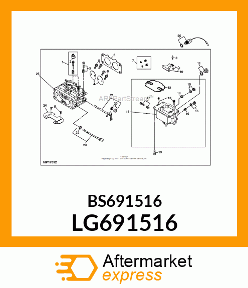 CAP, LIMITER LG691516