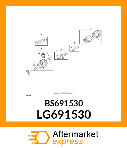 GEAR, GEAR, TIMING LG691530