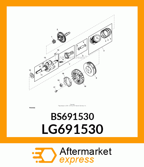 GEAR, GEAR, TIMING LG691530