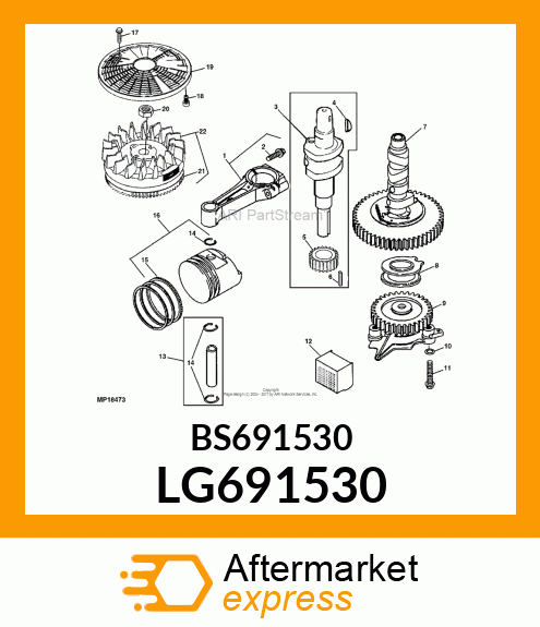 GEAR, GEAR, TIMING LG691530